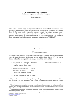 A recipe on how to save a derivation