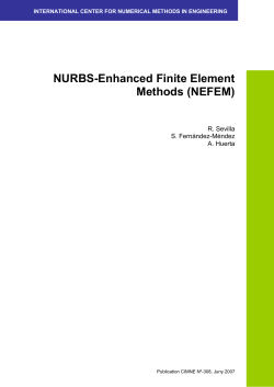 NURBS-Enhanced Finite Element Methods (NEFEM)