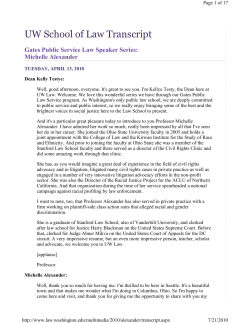 Printable Version - UW School of Law
