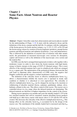 Some Facts About Neutron and Reactor Physics