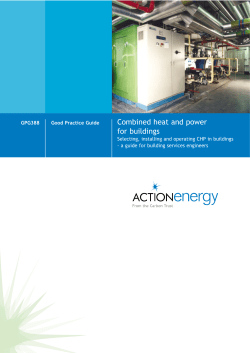 CHP A Good Practice Guide