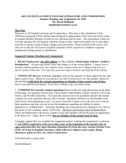 AP English Literature