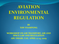 aviation environmental regulation