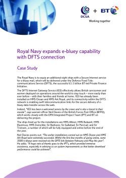 Case Study - Royal Navy expands e-bluey capability with