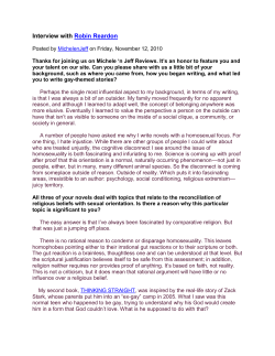 Michele N Jeff interview