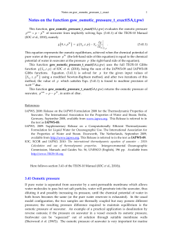 a more detailed description of calculating the osmotic pressure of