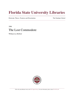 The Lost Commodore - DigiNole!