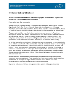 38. Hunter-Gatherer Childhood