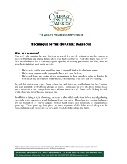 Technique of the Quarter: BBQ - Culinary Institute of America