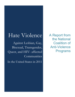 Hate Violence - NYC Anti