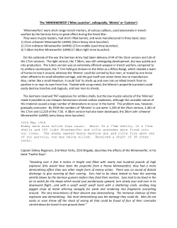 Minenwerfers - Pollinger Ltd