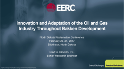 Innovation and Adaptation of the Oil and Gas