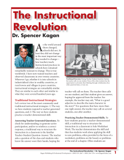 The Instructional Revolution