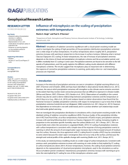 Influence of microphysics on the scaling of precipitation extremes