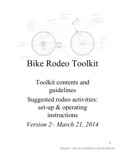 Bike Rodeo Toolkit