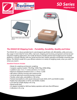 SD Series - Tequipment