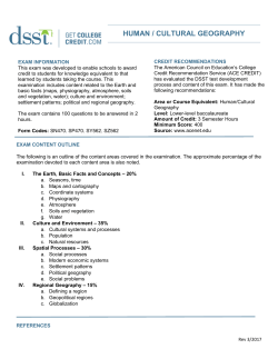 human / cultural geography