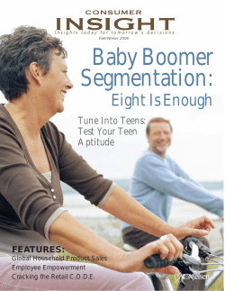 Baby Boomer Segmentation