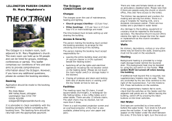 The Octagon - Lillington Parish Church, Warwickshire