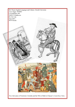 BA Thesis English Language and Culture, Utrecht University Azra