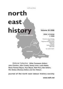 north east history