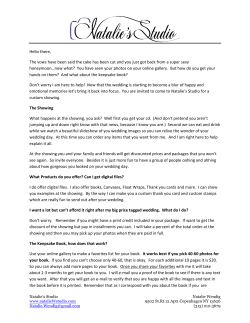 Hello there, The vows have been said the cake