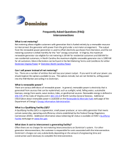 Frequently Asked Questions (FAQ) Interconnections