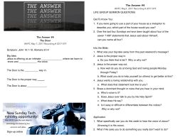 The Answer #4 web