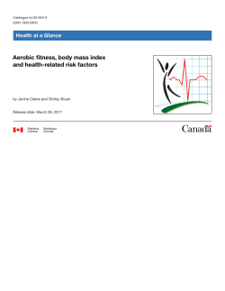 Aerobic fitness, body mass index and health