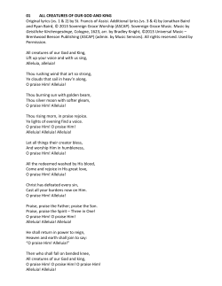 O Great Redeemer &ndash; Lyrics