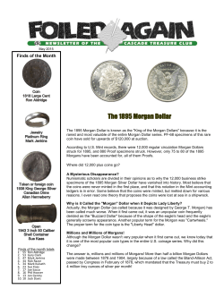 May - Cascade Treasure Club