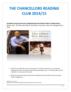 discussion questions - Fayetteville State University