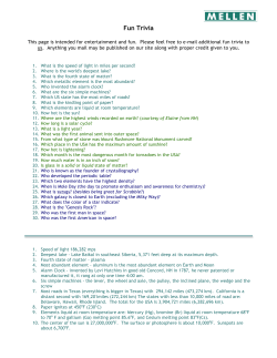 Fun Trivia - Mellen Company