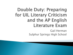 Gail Herman Sulphur Springs High School