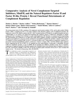 Comparative Analysis of Novel Complement
