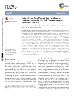 Determining the effect of side reactions on product distributions in