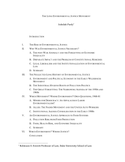 Inequality, the Anthropocene, and the Historical Politics of Nature