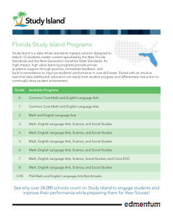 Florida Study Island Programs