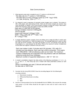 Sample Midterm Questions with Solutions