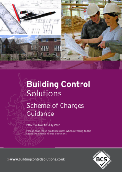 Charges Guidance (PDF document)