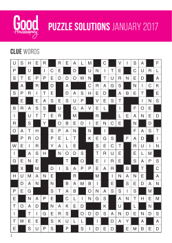 puzzle solutions
