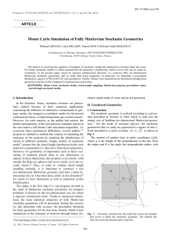 Monte Carlo Simulation of Fully Markovian Stochastic Geometries