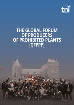 the global forum of producers of prohibited plants