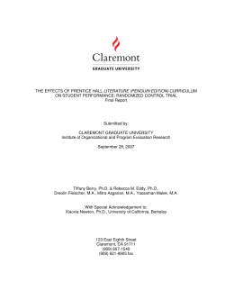 THE EFFECTS OF PRENTICE HALL