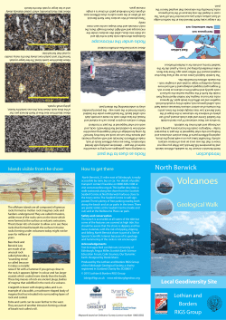 A3 pdf version  - Edinburgh Geological Society