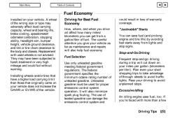 Fuel Economy