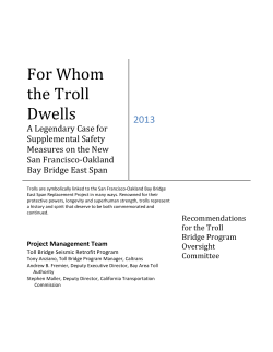 For Whom the Troll Dwells