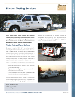 Friction Testing Services