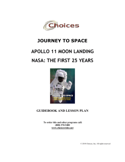 apollo 11 moon landing nasa: the first 25 years