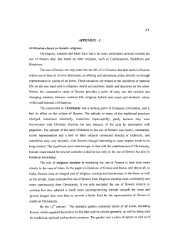 A1 APPENDIX-I Civilizations based on Semitic religions: Christianity